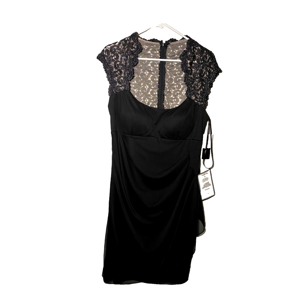 X By Xscape Black Lace Dress - NEW